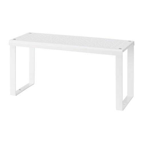 IKEA Variera Estante Adicional, Metal, Blanco, 32 x 13 x 16 cm