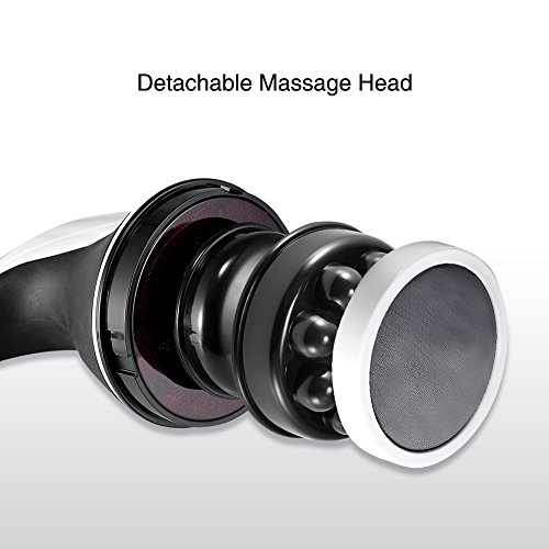 Ikeepi Masajeador Anticelulítico Eléctrico con 4 en 1 Cabezal Body Contour, Masaje portátil para aliviar el dolor muscular, levanta el cuerpo para Cuello Hombros Brazo Espalda Cintura Piernas Ikeepi Masajeador Anticelulítico Eléctrico con 4 en 1 Cabezal Body Contour, Masaje portátil para aliviar el dolor muscular, levanta el cuerpo para Cuello Hombros Brazo Espalda Cintura Piernas