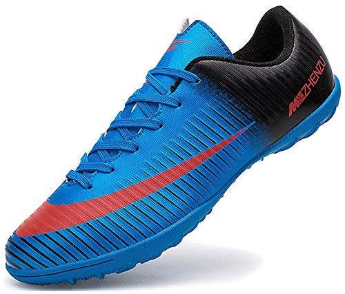 Ikeyo Zapatillas de Fútbol Hombre Profesionales Botas de Fútbol Aire Libre Atletismo Zapatos de Entrenamiento Zapatos de fútbol