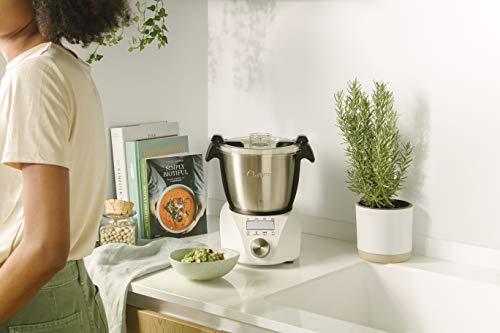IKOHS CHEFBOT Compact STEAMPRO - Robot de Cocina Multifunción, Cocina al Vapor, 23 Funciones, 10 Velocidades con Turbo, Bol Acero Inoxidable 2,3 L, Libre BPA (con Vaporera y Recetario - Blanco) IKOHS CHEFBOT Compact STEAMPRO - Robot de Cocina Multifunción, Cocina al Vapor, 23 Funciones, 10 Velocidades con Turbo, Bol Acero Inoxidable 2,3 L, Libre BPA (con Vaporera y Recetario - Blanco)
