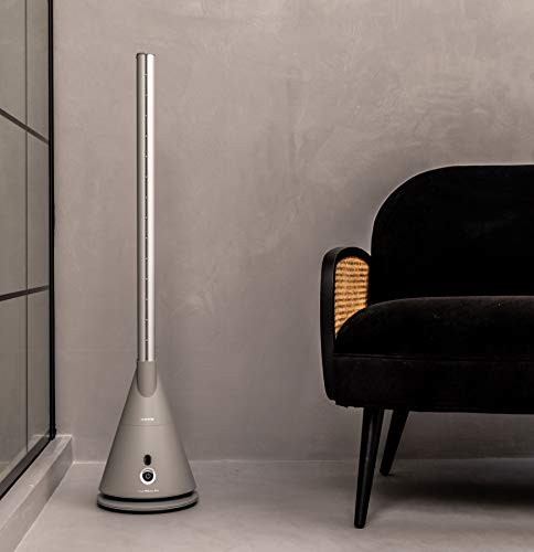 IKOHS Cool Silence DC - Ventilador de Torre, sin Aspas, 9 Velocidades, Oscilación 90°, Programable, Temporizador, con Mando a Distancia, Bajo Consumo, Ligero, Diseño Vanguardista IKOHS Cool Silence DC - Ventilador de Torre, sin Aspas, 9 Velocidades, Oscilación 90°, Programable, Temporizador, con Mando a Distancia, Bajo Consumo, Ligero, Diseño Vanguardista