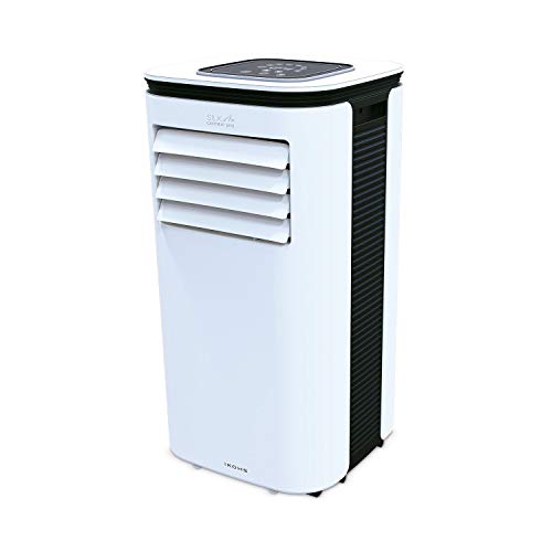 IKOHS SILKAIR Connect Pro - Aire Acondicionado Portátil, 9000BTU, 2270 Frigorías con 4 Modos de Aire Acondicionado, Calefactor, Ventilador, y Deshumidificador hasta 24 L/día, Silencioso, WiFi IKOHS SILKAIR Connect Pro - Aire Acondicionado Portátil, 9000BTU, 2270 Frigorías con 4 Modos de Aire Acondicionado, Calefactor, Ventilador, y Deshumidificador hasta 24 L/día, Silencioso, WiFi