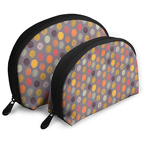 Imagen Abstracta de boceto geométrico y Color Redondo Jade Verde Bolsas portátiles Bolsa de Maquillaje Bolsa de Aseo Bolsas de Viaje portátiles multifunción Imagen Abstracta de boceto geométrico y Color Redondo Jade Verde Bolsas portátiles Bolsa de Maquillaje Bolsa de Aseo Bolsas de Viaje portátiles multifunción