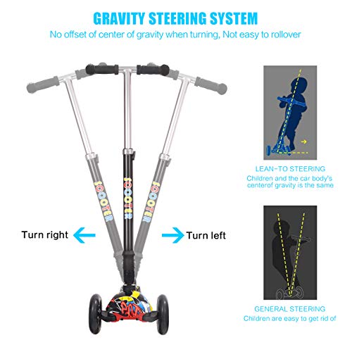 IMMEK Patinete Niño Plegable con 3 Ruedas PU Led Luces Iluminadas para 3 a 12 Años Altura Ajustable Desde 75-83 CM Niños y Niñas Juguetes y Regalos con Freno Posterior Carga Máxima 50 KG (Grafiti) IMMEK Patinete Niño Plegable con 3 Ruedas PU Led Luces Iluminadas para 3 a 12 Años Altura Ajustable Desde 75-83 CM Niños y Niñas Juguetes y Regalos con Freno Posterior Carga Máxima 50 KG (Grafiti)