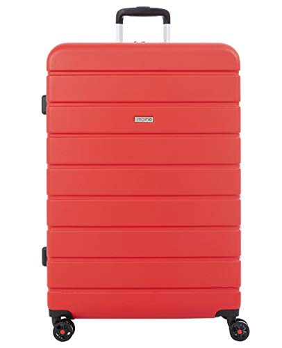 imome Top Maleta Grande Roja Cierre TSA 77x53x32/35 cm Expandible | Trolley de Viaje con Carga USB | Maleta de Viaje Rígida 100% ABS Reforzado, Antiarañazos imome Top Maleta Grande Roja Cierre TSA 77x53x32/35 cm Expandible | Trolley de Viaje con Carga USB | Maleta de Viaje Rígida 100% ABS Reforzado, Antiarañazos