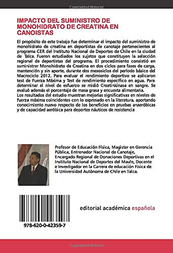 IMPACTO DEL SUMINISTRO DE MONOHIDRATO DE CREATINA EN CANOISTAS: IMPACTO DEL SUMINISTRO DE MONOHIDRATO DE CREATINA EN DEPORTISTAS DE CANOTAJE IMPACTO DEL SUMINISTRO DE MONOHIDRATO DE CREATINA EN CANOISTAS: IMPACTO DEL SUMINISTRO DE MONOHIDRATO DE CREATINA EN DEPORTISTAS DE CANOTAJE