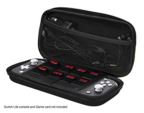 iMW - Kit de viaje básico para Nintendo Switch Lite, negro