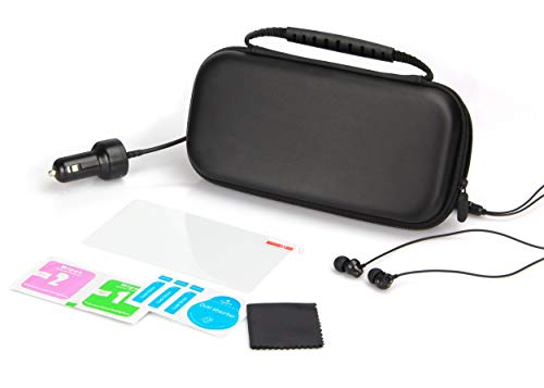 iMW - Kit de viaje básico para Nintendo Switch Lite, negro