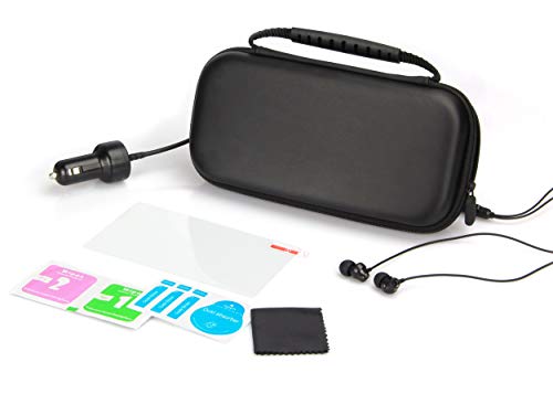 iMW - Kit de viaje básico para Nintendo Switch Lite, negro