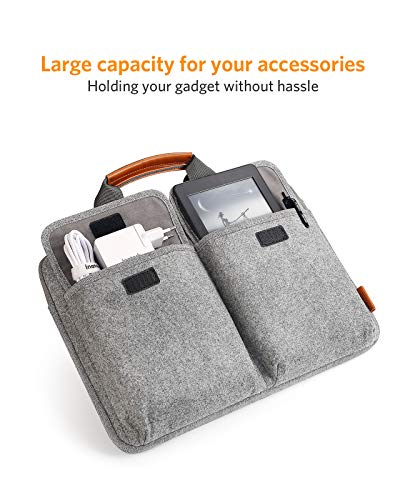 Inateck Funda en Fieltro Maletín Compatible con 13 Pulgadas MacBook Pro 2020 M1-2016, 13 Pulgadas MacBook Air 2020 M1-2018, Surface Pro X/7/6/5/4, 12.4 Surface Laptop Go, 13.5 Surface Laptop 2017/2/3 Inateck Funda en Fieltro Maletín Compatible con 13 Pulgadas MacBook Pro 2020 M1-2016, 13 Pulgadas MacBook Air 2020 M1-2018, Surface Pro X/7/6/5/4, 12.4 Surface Laptop Go, 13.5 Surface Laptop 2017/2/3