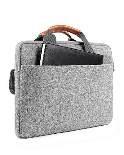 Inateck Funda en Fieltro Maletín Compatible con 13 Pulgadas MacBook Pro 2020 M1-2016, 13 Pulgadas MacBook Air 2020 M1-2018, Surface Pro X/7/6/5/4, 12.4 Surface Laptop Go, 13.5 Surface Laptop 2017/2/3 Inateck Funda en Fieltro Maletín Compatible con 13 Pulgadas MacBook Pro 2020 M1-2016, 13 Pulgadas MacBook Air 2020 M1-2018, Surface Pro X/7/6/5/4, 12.4 Surface Laptop Go, 13.5 Surface Laptop 2017/2/3