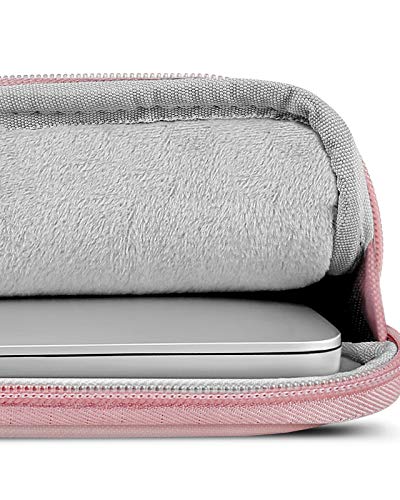 Inateck Funda para Portátiles Maletín de Ordenador Compatible con 14 Pulgadas Portátiles y MacBook Pro 2019/2018/2017/2016(A1990/A1707), 15 Surface Laptop 3 Manga Bolsa Blanda, Rosado