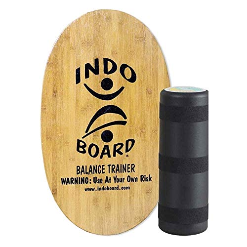 Indo Board® Original · Eco Bamboo · Tabla de Equilibrio · simulador de Surf · Fitness Trainer