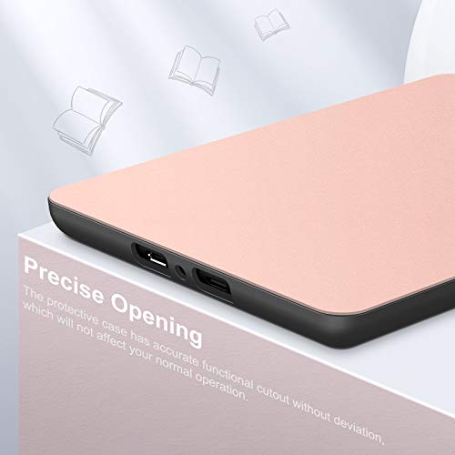 INFILAND Funda para Kindle 10 generacion 2019, Dormir/Despertar automático Cuero Ultra Delgado y liviano Kindle 10 generacion 2019 Funda, Rosa Dorado INFILAND Funda para Kindle 10 generacion 2019, Dormir/Despertar automático Cuero Ultra Delgado y liviano Kindle 10 generacion 2019 Funda, Rosa Dorado
