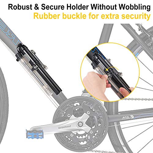 Inflador Bici,Bomba de Aire Bicicleta con Alta Presión 300 PSI, Juego Completo con Aguja, Inflador Bicicleta Profesional para Válvulas Presta y Schrader, Bomba Bicicleta Portatil, Versátil, Ligero Inflador Bici,Bomba de Aire Bicicleta con Alta Presión 300 PSI, Juego Completo con Aguja, Inflador Bicicleta Profesional para Válvulas Presta y Schrader, Bomba Bicicleta Portatil, Versátil, Ligero