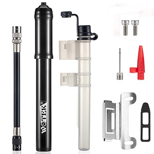 Inflador Bici,Bomba de Aire Bicicleta con Alta Presión 300 PSI, Juego Completo con Aguja, Inflador Bicicleta Profesional para Válvulas Presta y Schrader, Bomba Bicicleta Portatil, Versátil, Ligero Inflador Bici,Bomba de Aire Bicicleta con Alta Presión 300 PSI, Juego Completo con Aguja, Inflador Bicicleta Profesional para Válvulas Presta y Schrader, Bomba Bicicleta Portatil, Versátil, Ligero