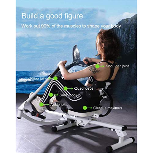 Inicio Plegable Máquina De Remo, Soporte De Carga 150Kg / 330Lb 12 Niveles Ajustables De Resistencia, Diseño Ergonómico, Pantalla LED, para La Casa De Ejercicio Físico Inicio Plegable Máquina De Remo, Soporte De Carga 150Kg / 330Lb 12 Niveles Ajustables De Resistencia, Diseño Ergonómico, Pantalla LED, para La Casa De Ejercicio Físico