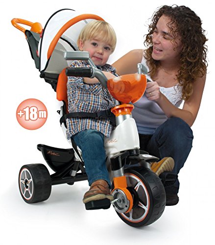 INJUSA - Triciclo Body Max Naranja para Bebés a partir de 10 Meses con Control Parental de Dirección, color (3254) INJUSA - Triciclo Body Max Naranja para Bebés a partir de 10 Meses con Control Parental de Dirección, color (3254)