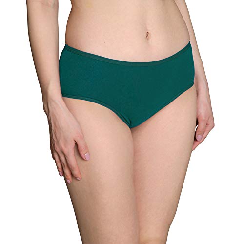 INNERSY Bragas Mujer Algodón Culotte de Sexy y Cómoda Ropa Interior Pack de 6 (XS-EU 36, Oscuro) INNERSY Bragas Mujer Algodón Culotte de Sexy y Cómoda Ropa Interior Pack de 6 (XS-EU 36, Oscuro)