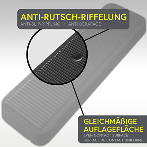 INNONEXXT® - Bloques de acristalamiento prémium, 24 x 100 mm, 600 unidades, fabricado en Alemania, cuñas, placas separadoras, espaciadoras de plástico, en el juego: 1, 2, 3, 4, 5 y 6 mm