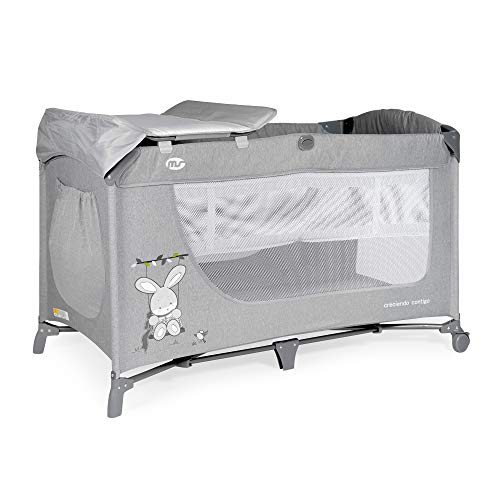 Innovaciones MS - Cuna de Viaje + Colecho 630401 - Dos alturas, Cambiador y Mosquitera -Gris Innovaciones MS - Cuna de Viaje + Colecho 630401 - Dos alturas, Cambiador y Mosquitera -Gris