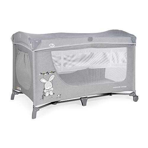 Innovaciones MS - Cuna de Viaje + Colecho 630401 - Dos alturas, Cambiador y Mosquitera -Gris Innovaciones MS - Cuna de Viaje + Colecho 630401 - Dos alturas, Cambiador y Mosquitera -Gris