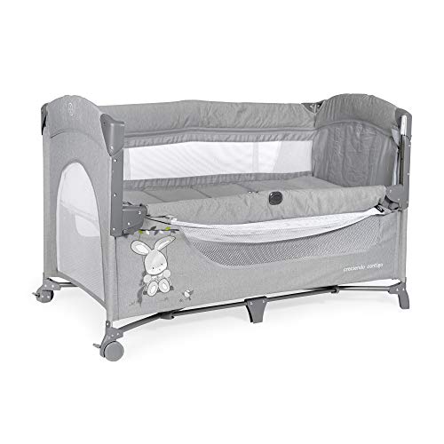 Innovaciones MS - Cuna de Viaje + Colecho 630401 - Dos alturas, Cambiador y Mosquitera -Gris Innovaciones MS - Cuna de Viaje + Colecho 630401 - Dos alturas, Cambiador y Mosquitera -Gris