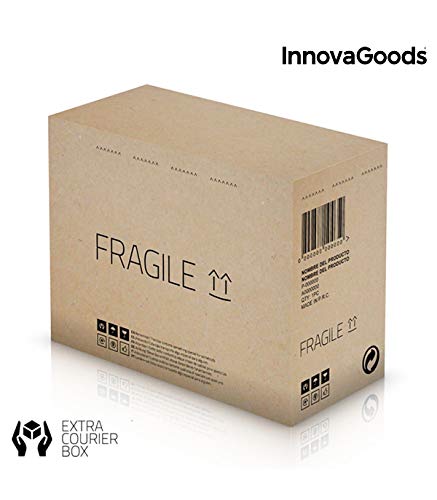 InnovaGoods IG117155 Pedaleador de Fitness, Unisex Adulto, Blanco/Negro, Talla Única InnovaGoods IG117155 Pedaleador de Fitness, Unisex Adulto, Blanco/Negro, Talla Única