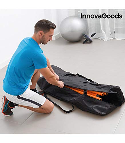 InnovaGoods IG811464 Estación de Dominadas y Fitness, Unisex Adulto, Negro, Talla Única InnovaGoods IG811464 Estación de Dominadas y Fitness, Unisex Adulto, Negro, Talla Única