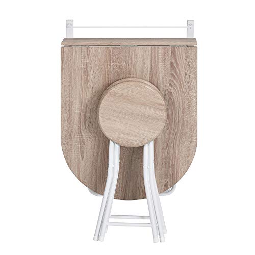 Innovareds Mesa de madera abatible de pared plegable Mesa de comedor y mesa de comedor plegable Mesa de desayuno plegable Silla de haya Innovareds Mesa de madera abatible de pared plegable Mesa de comedor y mesa de comedor plegable Mesa de desayuno plegable Silla de haya