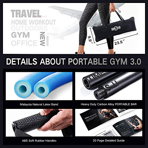 INNSTAR bandas de resistencia, para gimnasio en casa, entrenamiento, entrenamiento de cuerpo completo, levantamiento de potencia y fitness, Gimnasio portátil 3.0- Camuflaje Verde INNSTAR bandas de resistencia, para gimnasio en casa, entrenamiento, entrenamiento de cuerpo completo, levantamiento de potencia y fitness, Gimnasio portátil 3.0- Camuflaje Verde