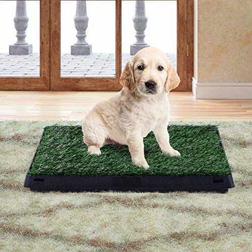 Inodoro de Bandeja para Perros Césped Artificial con Cajón Lavable Hacer PIS Pipi Orinar Mascota Inodoro de Bandeja para Perros Césped Artificial con Cajón Lavable Hacer PIS Pipi Orinar Mascota