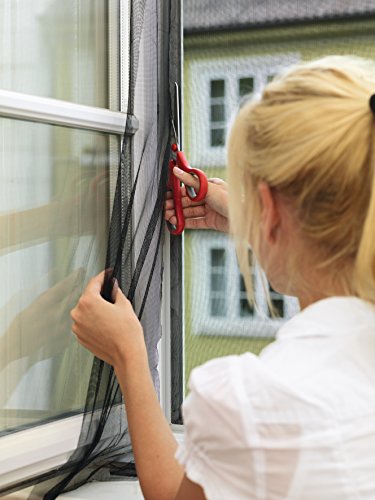 Insect Stop Malla Mosquitera STANDARD para Ventanas - Mosquitera Autoadhesiva - Recortable al Tamaño Deseado Insect Stop Malla Mosquitera STANDARD para Ventanas - Mosquitera Autoadhesiva - Recortable al Tamaño Deseado