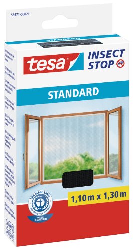 Insect Stop Malla Mosquitera STANDARD para Ventanas - Mosquitera Autoadhesiva - Recortable al Tamaño Deseado Insect Stop Malla Mosquitera STANDARD para Ventanas - Mosquitera Autoadhesiva - Recortable al Tamaño Deseado