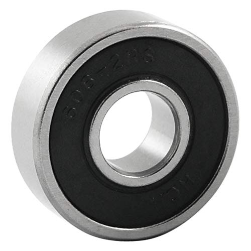 Insmart Rodamiento de Bolas de Ranura Profunda Sellado de Goma 608-2RS Negro 8 mm x 22 mm x 7 mm Insmart Rodamiento de Bolas de Ranura Profunda Sellado de Goma 608-2RS Negro 8 mm x 22 mm x 7 mm