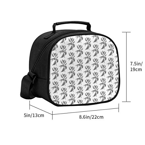 Insulated Lunch Box Gypsy Wort Kids Small Lunch Bag Warmer Cooler Meal Prep Lunch Tote with Shoulder Strap for Boys Girls Insulated Lunch Box Gypsy Wort Kids Small Lunch Bag Warmer Cooler Meal Prep Lunch Tote with Shoulder Strap for Boys Girls