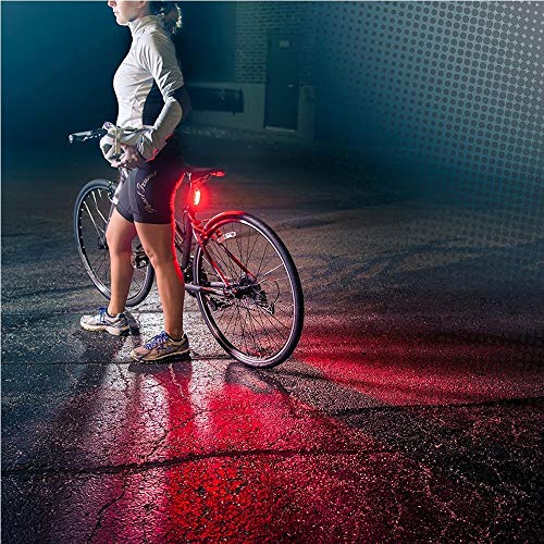 Inteligente de freno trasera inducción recargable USB-6 Ajustes de gran alcance, 30 super brillante LED bicicleta luces traseras pueden ser fácilmente enganchadas en el rojo de la luz trasera óptima f