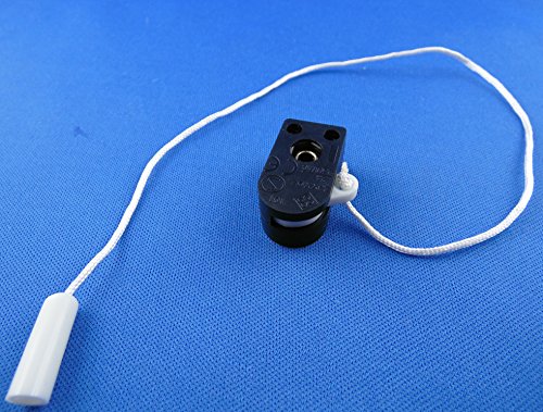 Interruptor de cuerda con cable, 2 A, 250 V, interruptor de cable con cable Interruptor de cuerda con cable, 2 A, 250 V, interruptor de cable con cable