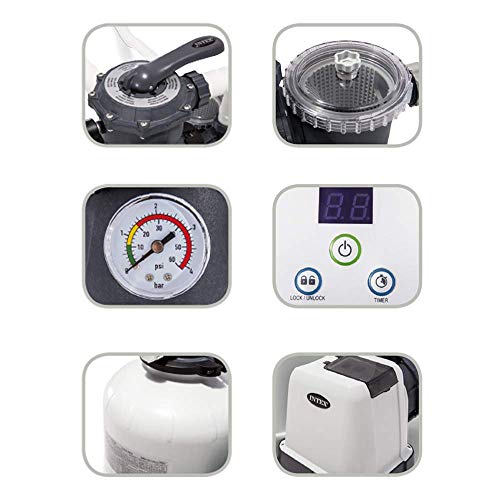 Intex 26646 - Depuradora de arena 7.900 litros/hora 12" 0.30 hp Intex 26646 - Depuradora de arena 7.900 litros/hora 12" 0.30 hp