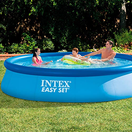 Intex 28143NP - Piscina hinchable Easy Set 396 x 84 cm, 7.290 litros