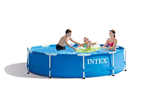 INTEX 28200NP Piscina elevada Metal Frame, 4485 litros, 305x76 cm