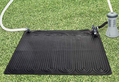 Intex 28685 - Alfombra calentador solar de agua 120 cm, Negro