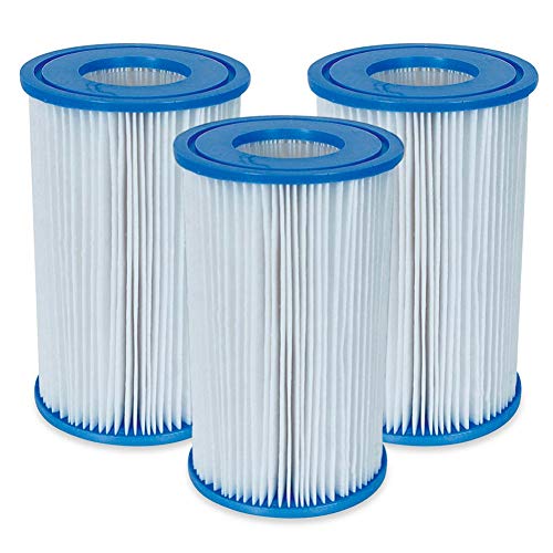 Intex 29003 - Pack 3 cartuchos tipo A, altura 20,2 cm, diámetro 10,8/5 cm Intex 29003 - Pack 3 cartuchos tipo A, altura 20,2 cm, diámetro 10,8/5 cm
