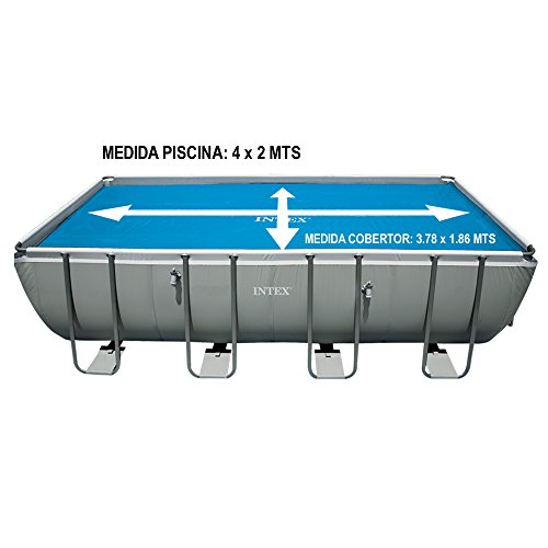 Intex 29028 - Cobertor solar para piscinas rectangulares 400 x 200 cm Intex 29028 - Cobertor solar para piscinas rectangulares 400 x 200 cm