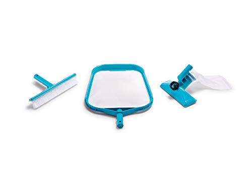 Intex 29056 - Kit de limpieza básico recoge hojas, cepillo y cabezal Intex 29056 - Kit de limpieza básico recoge hojas, cepillo y cabezal