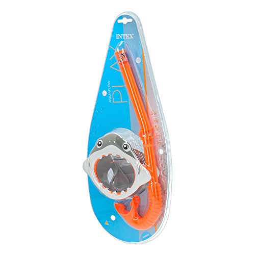 Intex 55944 - Set snorkel infantil diseño tiburón Intex 55944 - Set snorkel infantil diseño tiburón