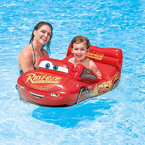 Intex 58392NP - Barco infantil hinchable Pool Cruiser licencia Cars 71 x 109 cm