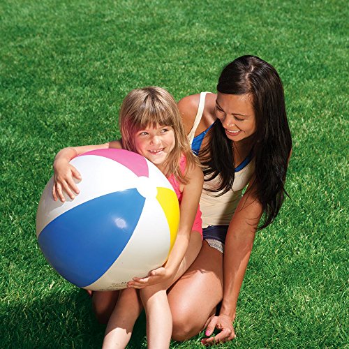 Intex 59030NP - Pelota hinchable paneles colores, diámetro 61 cm Intex 59030NP - Pelota hinchable paneles colores, diámetro 61 cm