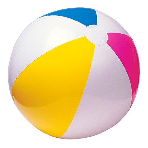 Intex 59030NP - Pelota hinchable paneles colores, diámetro 61 cm Intex 59030NP - Pelota hinchable paneles colores, diámetro 61 cm