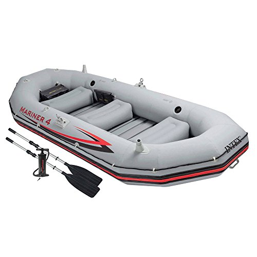 Intex 68376NP - Barca Hinchable Mariner 4 con 2 Remos 328 x 145 x 48 cm Intex 68376NP - Barca Hinchable Mariner 4 con 2 Remos 328 x 145 x 48 cm